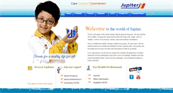 Desktop Screenshot of jupiterpharma.in